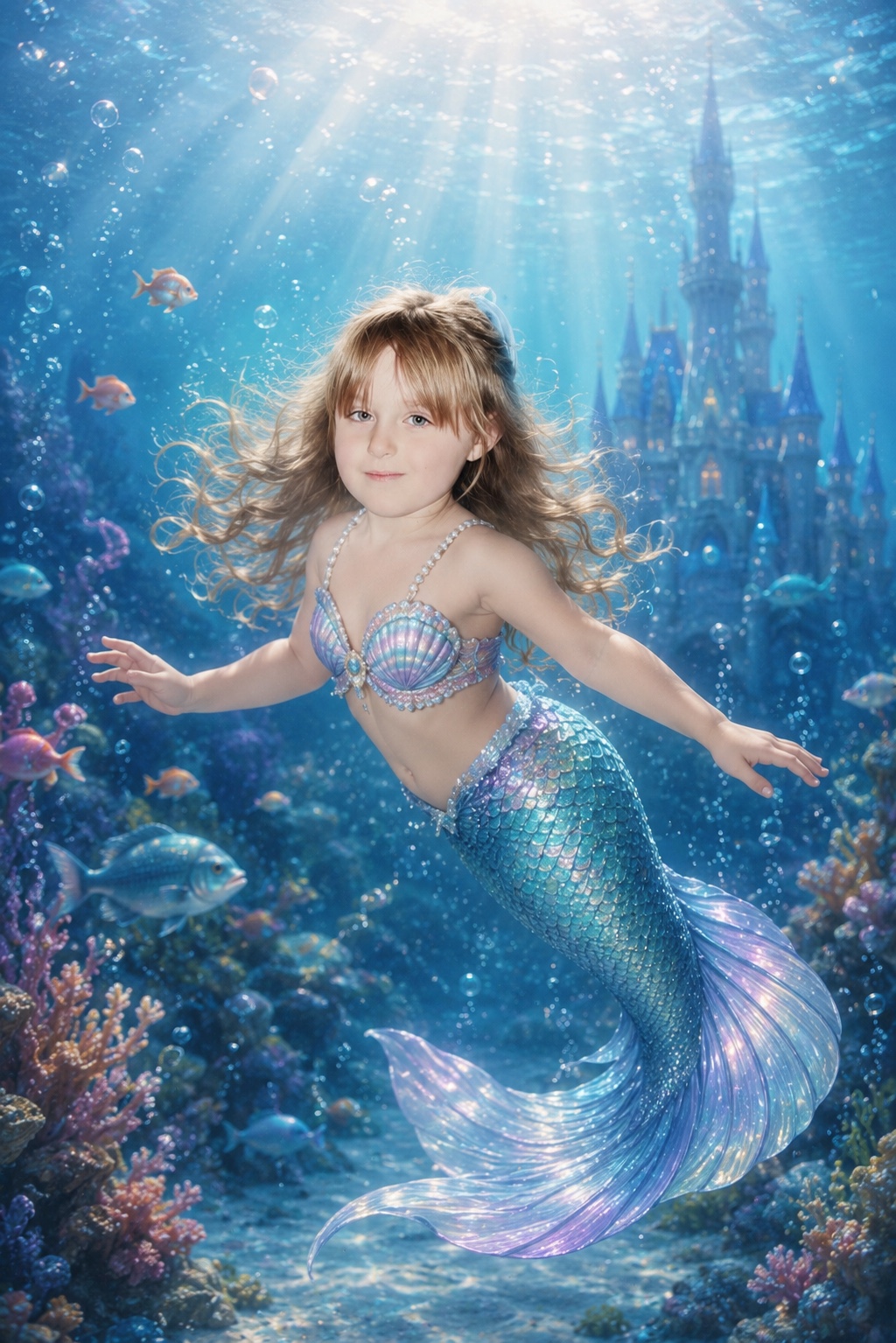 Kingdom Portrait Designs example: Undersea Magic